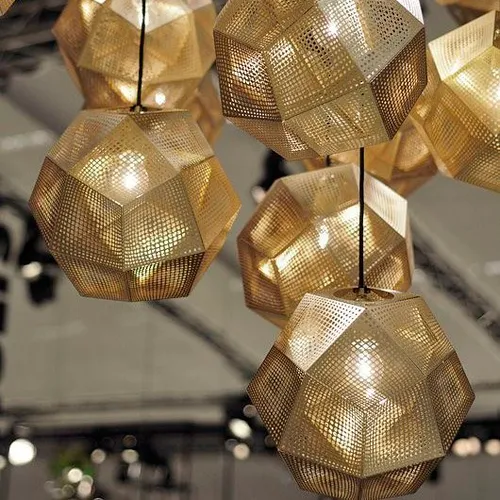 Etch lamp big | Tom Dixon - Lámparas colgantes, Uruguay | Mad for Modern