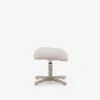 Reposapiés Jaspe - beige y metal con acabado gris FSC 100% en Beige - Butacas, banquetas y puffs, Uruguay | Kavehome, vista 6 de 7