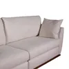 Sofá 4 Cuerpos Tela Natural-beige Milano Natural en Madera natural - Sillones y sofás, Uruguay | Divino, vista 8 de 8