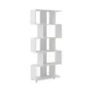 Biblioteca Estanterías Linea Retro 5 Estantes Blanco Esm209 en Blanco - Sillones y sofás, Uruguay | Soy Hogar, vista 1 de 6