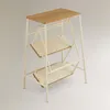 TABURETE ESCALERA TRES PELDAÑOS MADERA Y HIERRO - Aparadores y recibidores, Uruguay | Zara Home, vista 6 de 6