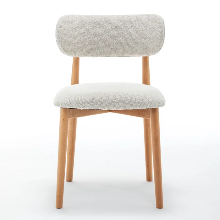 Silla De Comedor Madera Natural-beige Sarah en Madera natural - Sillas, Uruguay | Divino, vista 2
