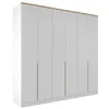 Placard Ropero 6 Puertas Mdf Blanco Logan en Blanco - Roperos y placares, Uruguay | Divino, vista 2 de 3