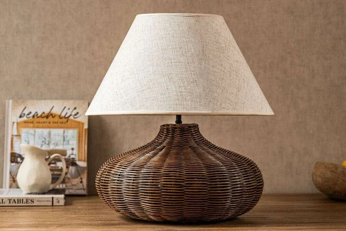LAMPARA BOMBE - RATTAN - Lámparas colgantes, Uruguay | La Iberica, vista 2
