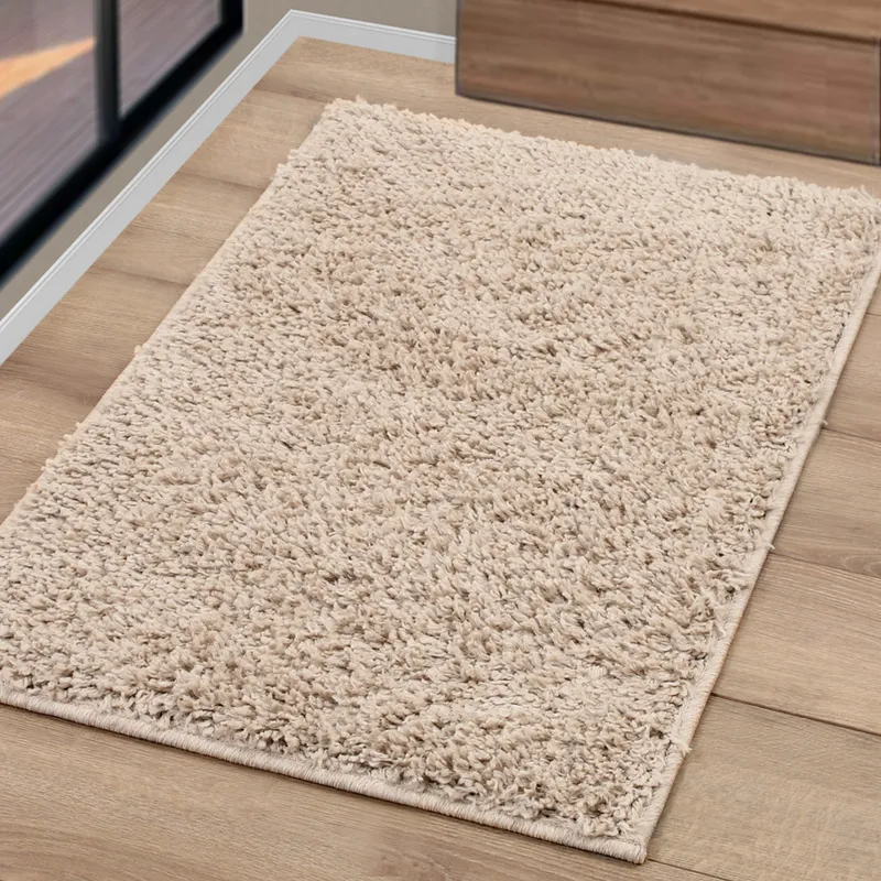 Alfombra Shaggy Magnolia Lisa 50×80 en Blanco - Textiles, Uruguay | Tiendas Montevideo