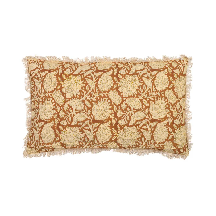 Almohadon Algodon Marron Helene 30*50 Tostado en TOSTADO - Textiles, Uruguay | Divino