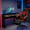 Combo Escritorio + Silla Gamer - Rojo en Rojo - Escritorios y sillas de escritorio, Uruguay | Rústico Hogar, vista 4 de 5