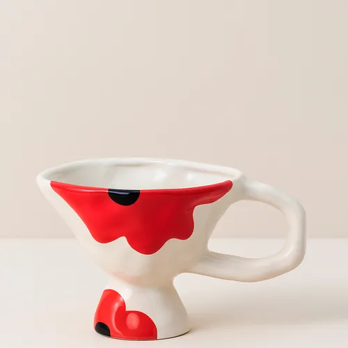Taza Escultura Flor en Multicolor - Decoración, Uruguay | Cabana