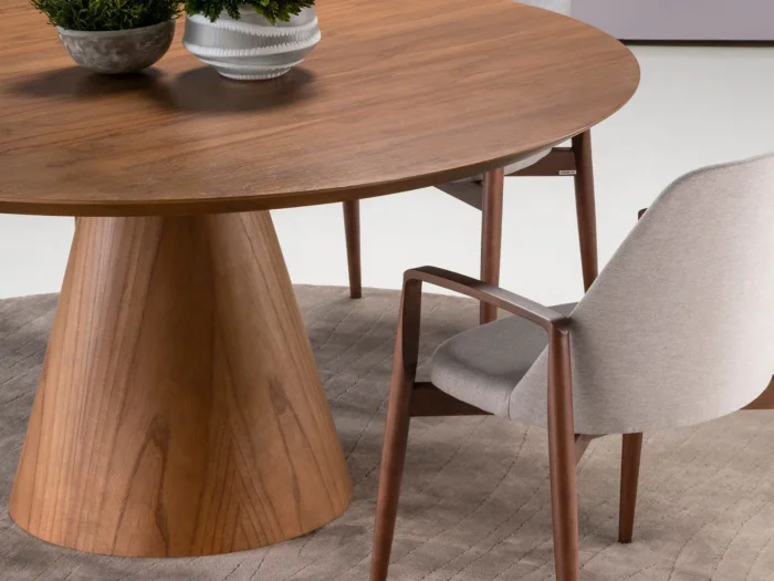 Mesa Aqua en freijo o vidrio - Mesas de comedor, Uruguay | Arquetipo, vista 6