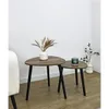 SET 2 MESAS AUXILIARES 48X48X49/39X39X36CM MADERA en Multicolor - Mesas de comedor, Uruguay | Decohogar, vista 2 de 3