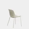 Silla Altea beige y patas de acero con acabado beige en Beige - Sillas, Uruguay | Kavehome, vista 8 de 9
