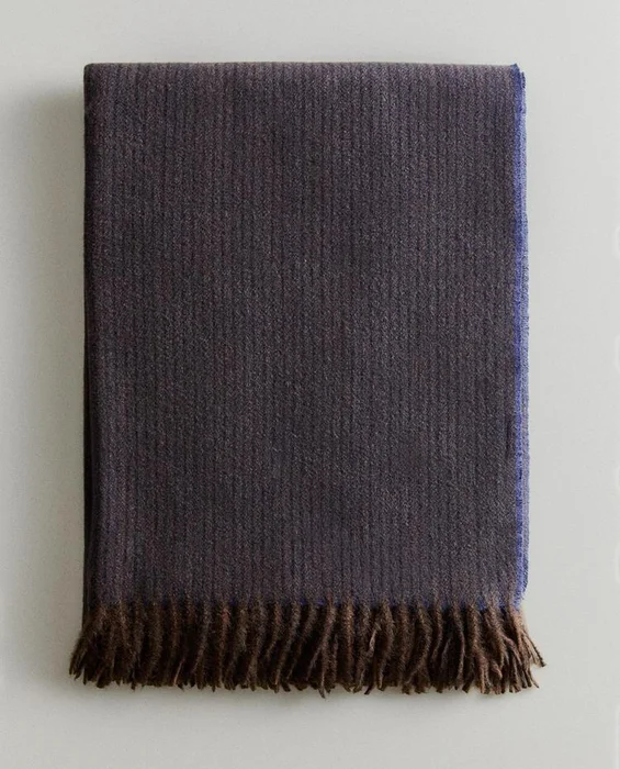 MANTA RAYAS FLECOS - Textiles, Uruguay | Zara Home
