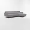 Sofá con chaise MOOVE GRIS DERECHO - Sillones y sofás, Uruguay | Viasono, vista 2 de 2