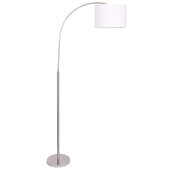 Lampara De Pie Blanco Metal Ml83778-bs en Blanco - Lámparas de pie, Uruguay | Divino