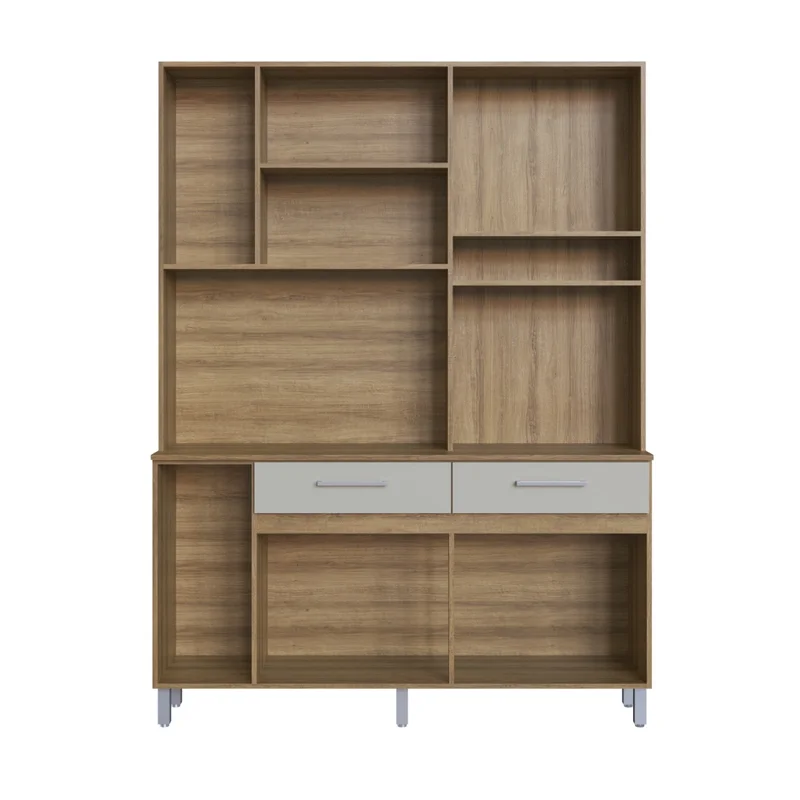 Kit Mueble De Cocina 10 Puertas 2 Cajones en Gris - Aparadores y recibidores, Uruguay | Soy Hogar, vista 10