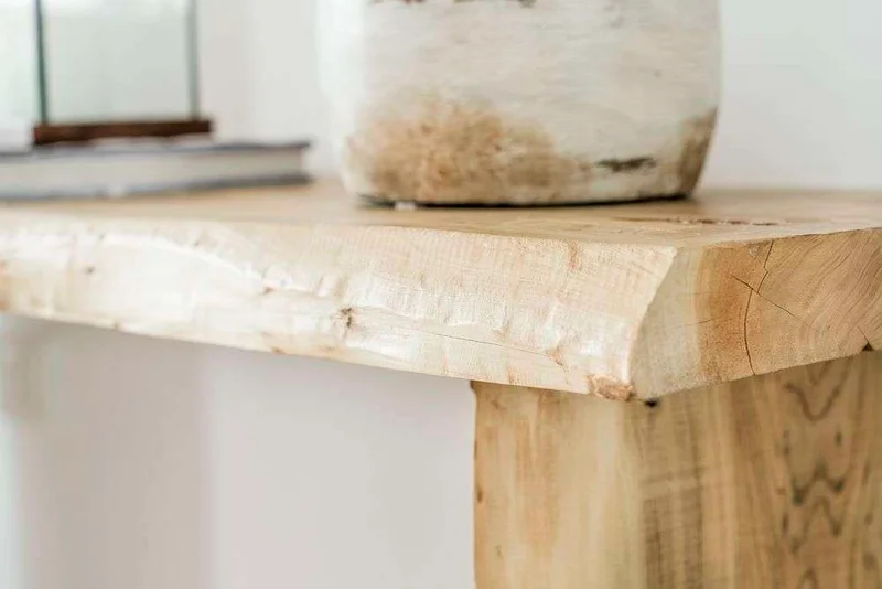 MESA DE ARRIMO IRREGULAR - NATURAL en Madera natural - Muebles para TV, Uruguay | La Iberica, vista 12