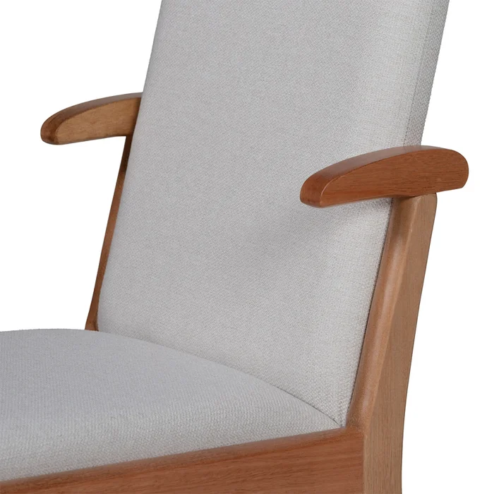 Silla York - Tela Rústica - 557 (Beige) en Beige - Butacas, banquetas y puffs, Uruguay | Nyr, vista 6