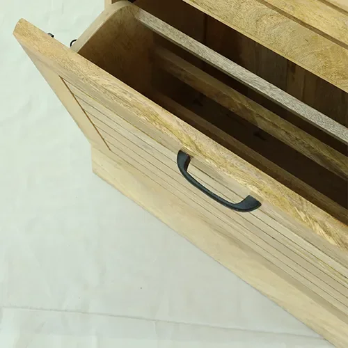 B25 Zapatero 75x25x110 en Madera natural - Aparadores y recibidores, Uruguay | Victoriana, vista 4