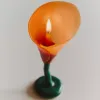VELA DECORATIVA FLOR en Naranja - Velas y Portavelas, Uruguay | Zara Home, vista 1 de 5