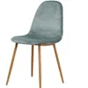 Silla LYNA en Tela - Aqua Velvet en Aqua Velvet - Sillas, Uruguay | Finkel, vista 1 de 4
