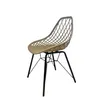 SILLA KAILA STEEL - COLOR FENDI en Beige - Sillas, Uruguay | Champagne Home, vista 1 de 3