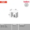 Estante Flotante Lore 100% MDF - Linea Factory - Bibliotecas, Uruguay | Balton, vista 7 de 8