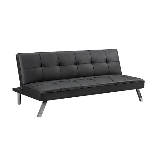Sofa Cama Volcable Pu Con Patas Metal Metalicas - Sillones y sofás, Uruguay | Lais Muebles