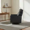 Butaca Lord (Reclinable) - Cuero Básico - 450 (Negro) en Negro - Butacas, banquetas y puffs, Uruguay | NYR, vista 4 de 4