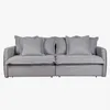 Sofá Cama 3 Cuerpos Tela Gris Verona en Gris - Sillones y sofás, Uruguay | Divino, vista 2 de 10