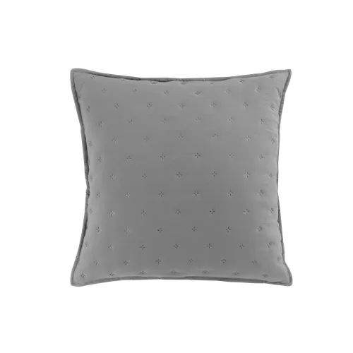 Funda De Almohadón Poliester Gris Capi en Gris - Textiles, Uruguay | Divino