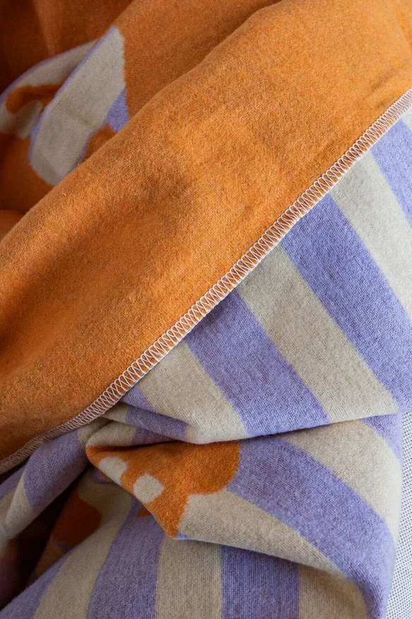 MANTA AUSTRIACA PIJAMA PARTY - LAVANDA en Violeta - Textiles, Uruguay | La Iberica, vista 2