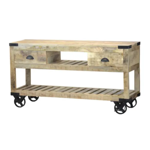 R-10 Rack en Madera natural - Muebles para TV, Uruguay | Victoriana