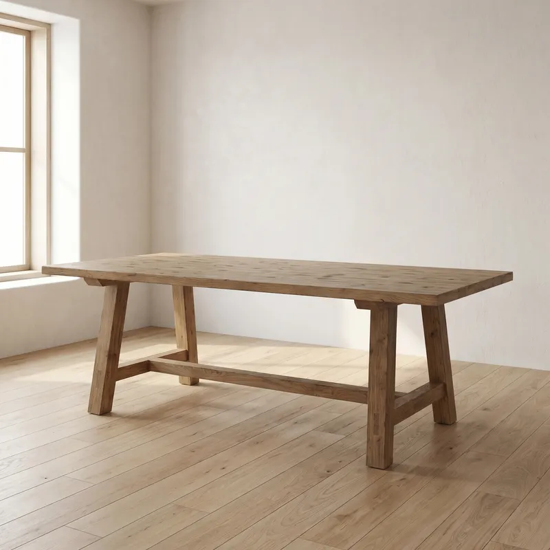 Mesa Noble en Madera natural - Mesas de comedor, Uruguay | Casakos