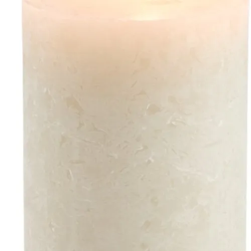 Vela pilar RENE Ø7xH10cm natural en Madera natural - Velas y Portavelas, Uruguay | JYSK