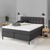 Respaldo botones 180x122 H70 gr-40 en Gris - Respaldos de cama, Uruguay | JYSK, vista 4 de 4