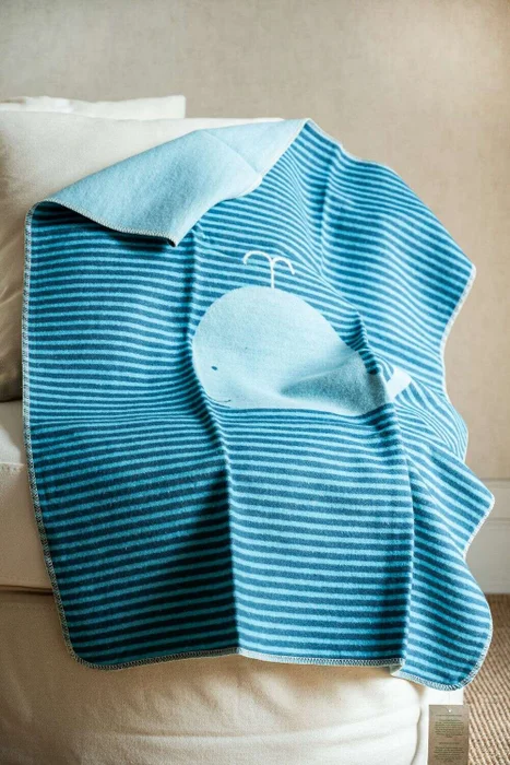 MANTA AUSTRIACA KIDS - BALLENA - Textiles, Uruguay | La Iberica