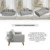 Sofa cama Frida en Gris - Sillones y sofás, Uruguay | La Cueva Muebles, vista 4 de 12