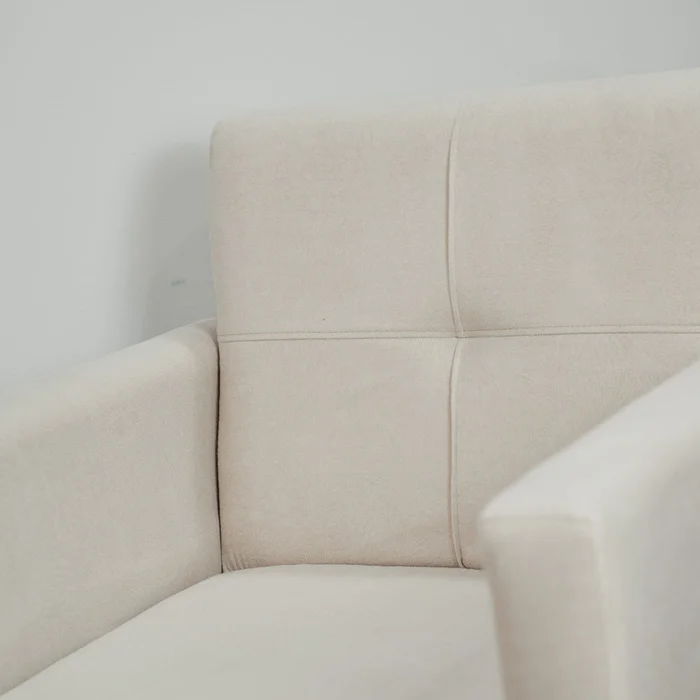 Kit 2 Poltrona + Puff Havana Beige en Beige - Sillones y sofás, Uruguay | Ecowood, vista 3