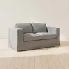 Sofá Con Funda Desmonttable 2 Cuerpos Tela-y-madera Gris Charlie en Gris - Sillones y sofás, Uruguay | Divino, vista 1 de 5