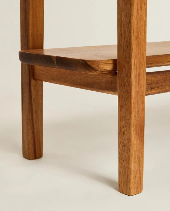 BANCO DOBLE DE ACACIA en Madera natural - Butacas, banquetas y puffs, Uruguay | Zara Home, vista 6