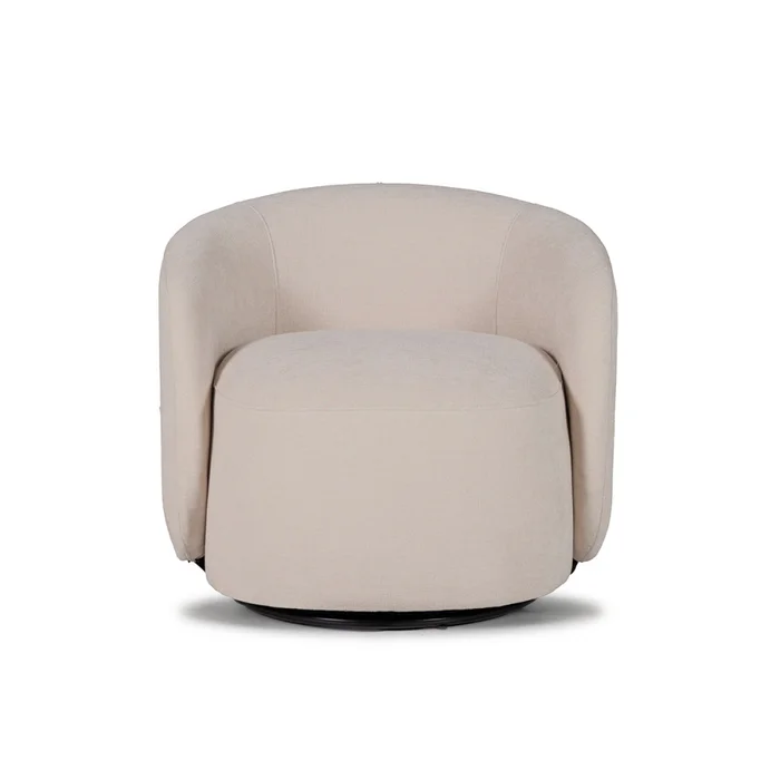 Butaca Sway Giratoria - Tela Microfibra - 110 (Crudo) en Beige - Butacas, banquetas y puffs, Uruguay | Nyr, vista 2