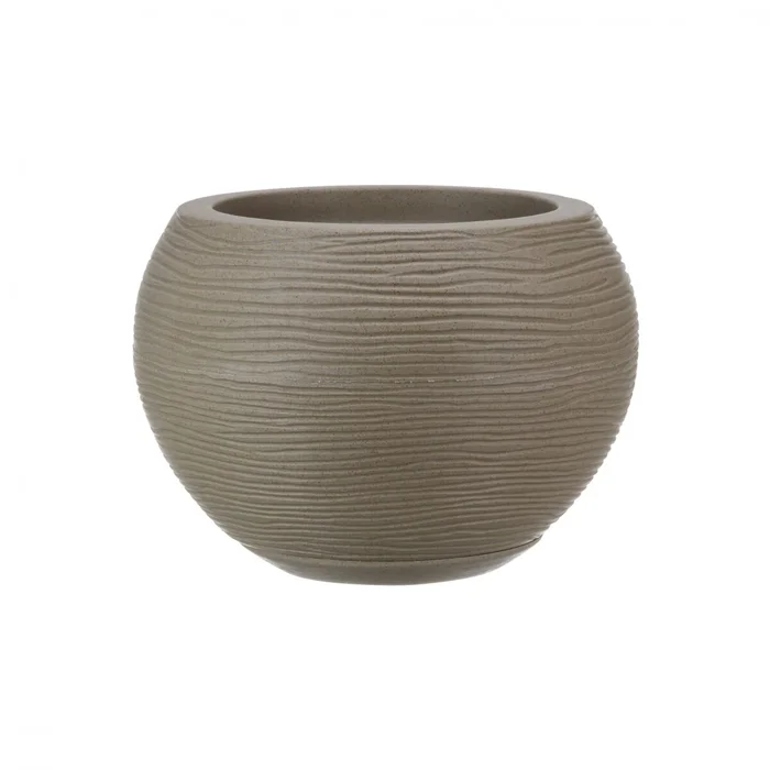 MACETA 17X19CM FLORENCA SISAL EFECTO PIEDRA BEIGE en Beige - Macetas, Uruguay | Decohogar, vista 2