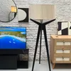 Lámpara de Pie Navi Trippe Base Negra - Lámparas de pie, Uruguay | Berna home, vista 3 de 4