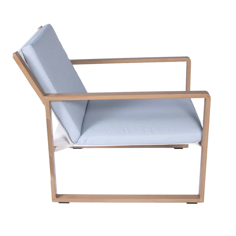 Set De Terraza Aluminio Aluminio Blanco Coral en BLANCO BEIGE - Muebles para el exterior, Uruguay | Divino, vista 7