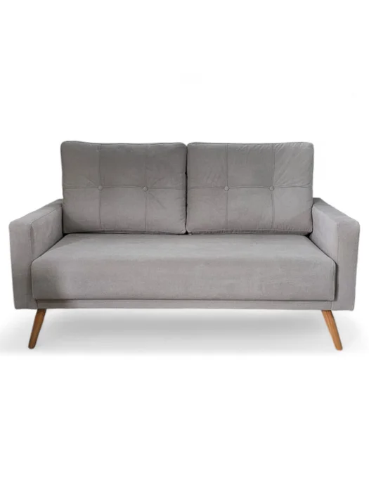 Sofá Aimara de 2 cuerpos - Muebles Da Vinci en Gris - Sillones y sofás, Uruguay | Muebles Da Vinci