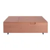 Mesa Ratona Rebatible Melamina Natural-beige Alelí Natural en Madera natural - Mesas de living, Uruguay | Divino, vista 7 de 9