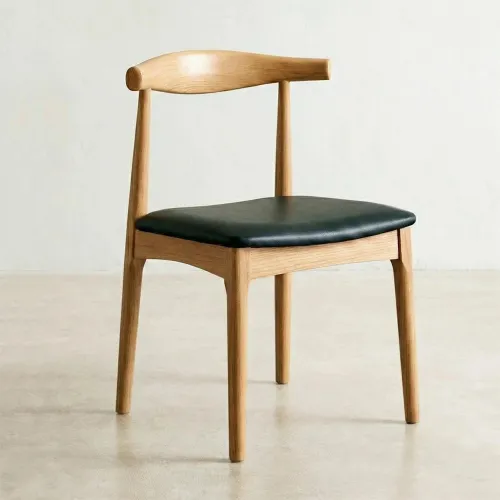 Silla de comedor de madera estilo escandinavo - Loria - Línea Serena - Sillas, Uruguay | Ecowood