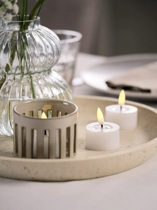 Vela LED INGEMAN Ø4x4 cm 4 unidades en Blanco - Velas y Portavelas, Uruguay | JYSK, vista 2