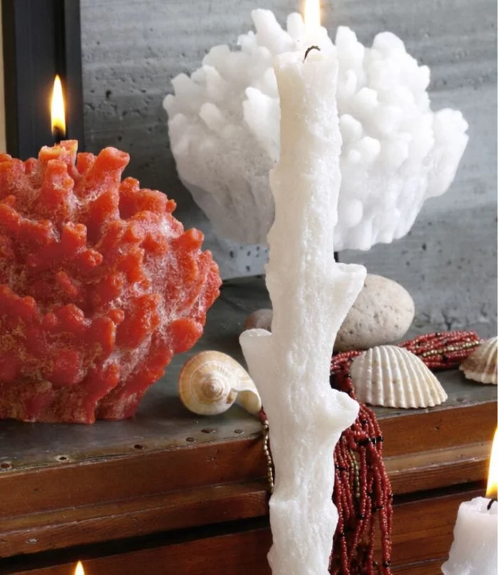 VELA CERABELLA CORAL en Blanco - Velas y Portavelas, Uruguay | Masinfinito Casa, vista 2