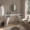 Escritorio Oficina Retro 2 Cajones Patas Altas - Escritorios y sillas de escritorio, Uruguay | Lais Muebles, vista 4 de 4